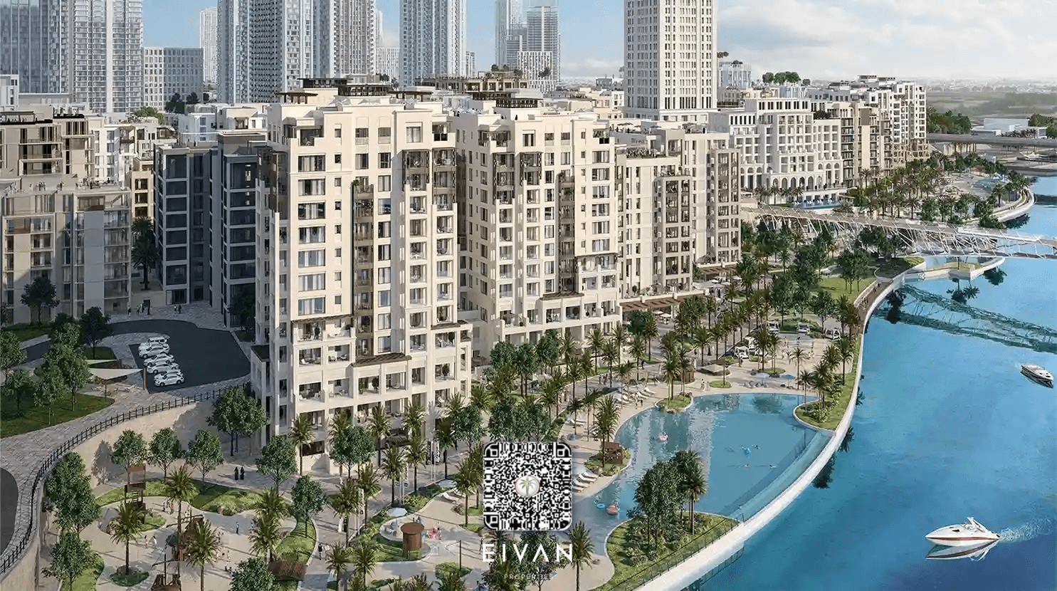 Vacant 1BR Residence | Mangrove Tower 2 | Park Views